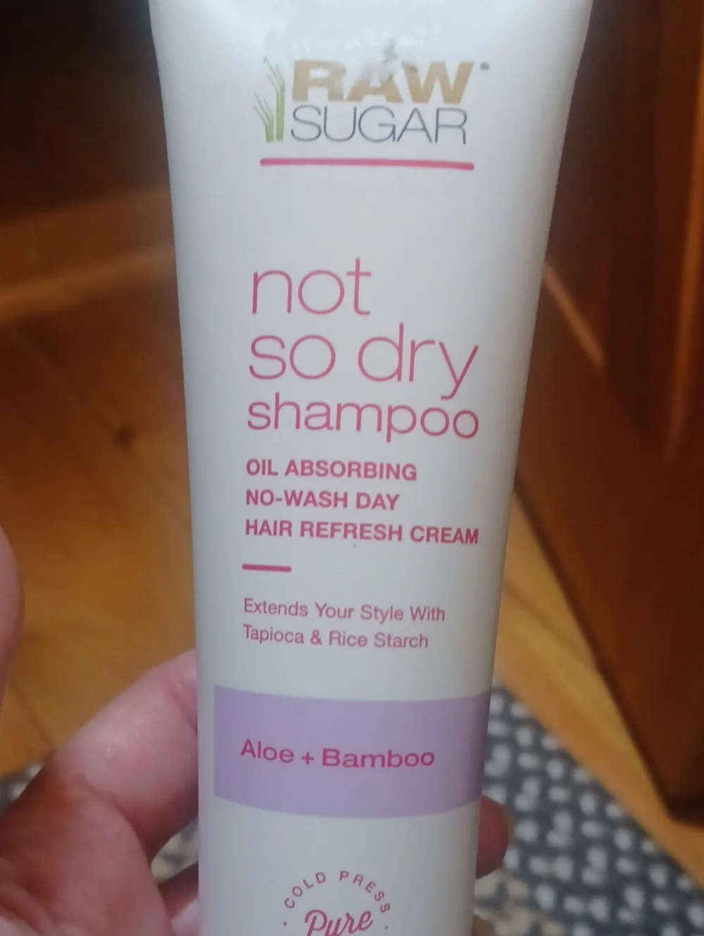 Raw Sugar Not So Dry Shampoo Cream Hair Refresh Cream - Read Description